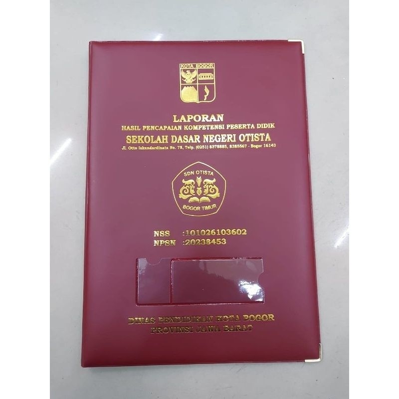 

Sampul Map Raport Murahhh isi 4lembar