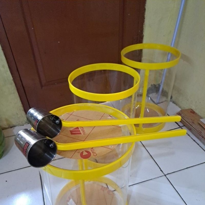 Gayung es buah Akrilik Premium Cedokan ES buah Akrilik gelas setenlis