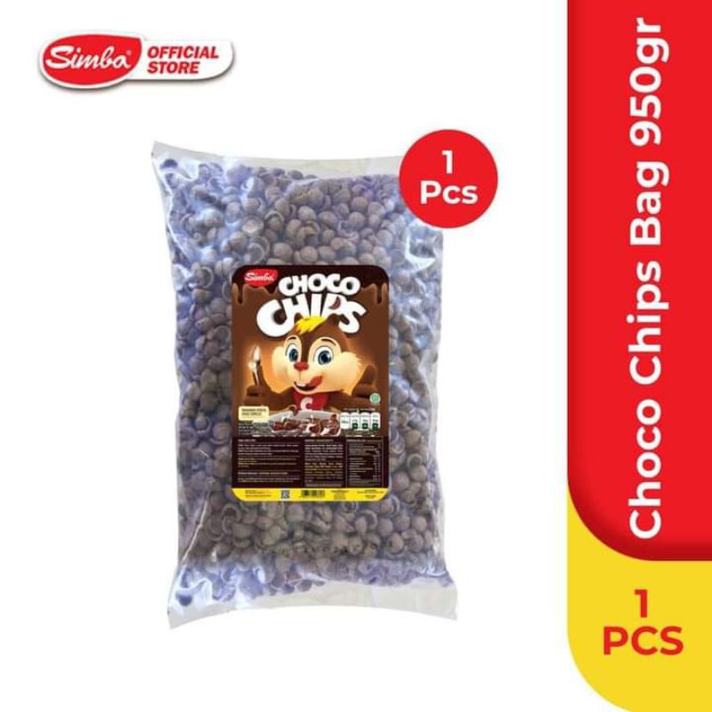 

Ready Choco chips simba berat 950GRAM