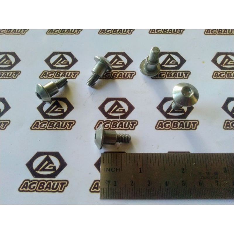 Baut Body / Baut Spakbor L5 M6x18 Stainless