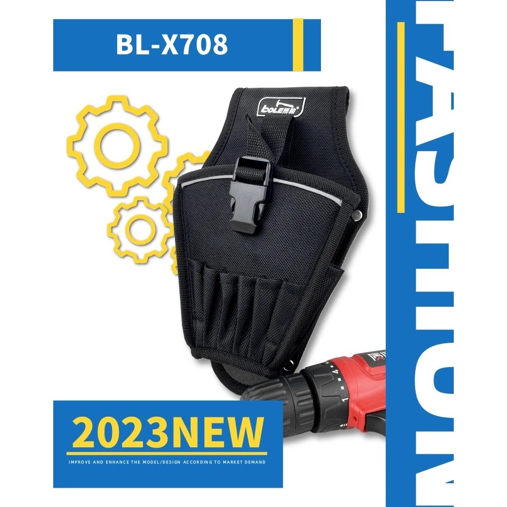 Tas Peralatan Pinggang Bor Tahan Air Multifungsi - Tas Alat Sabuk Pinggang Bor