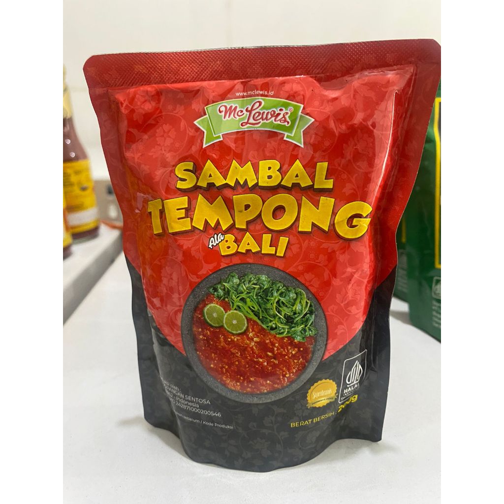 

Mc Lewis Sambal Tempong Bali 200gr