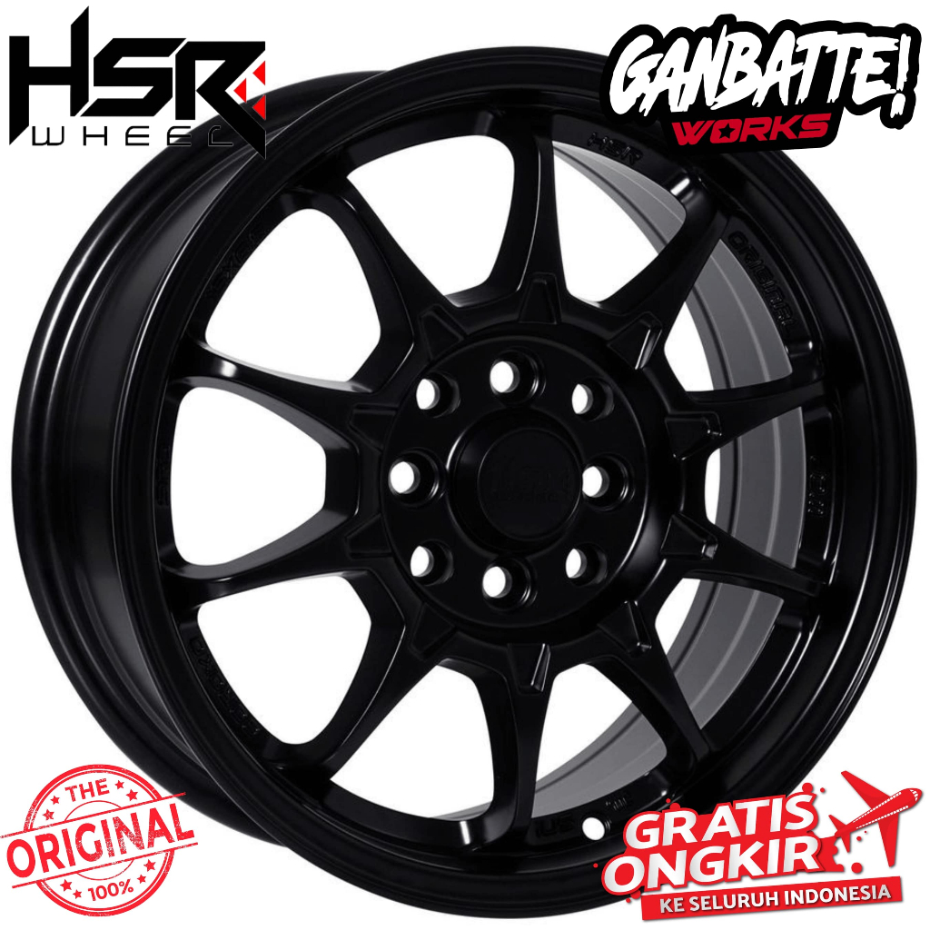 VELG MOBIL JARI JARI IMPORT MERK HSR SRD R15 UNTUK SPIN IGNIS KARIMUN PICANTO YARIS XENIA DLL