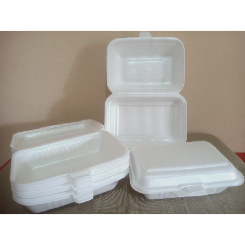 STEROFOAM KOTAK NASI GEPREK TF2 / STEROFOAM PERSEGI / STEROFOAM NASI / BUBUR / KOTAK MAKANAN / STYRO