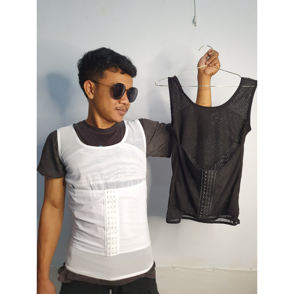 korset pelangsing perut pria korset pengecil perut buncit