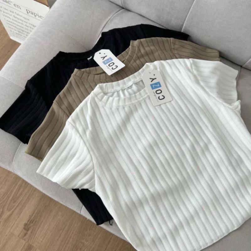 Dailystuff - SIERA HORNET KNIT CROP TOP