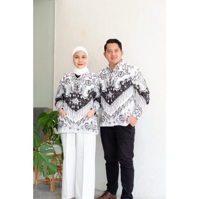 Baju PGRI Pria Dan Wanita Jumbo Resmi Full Furing Terbaru 2023