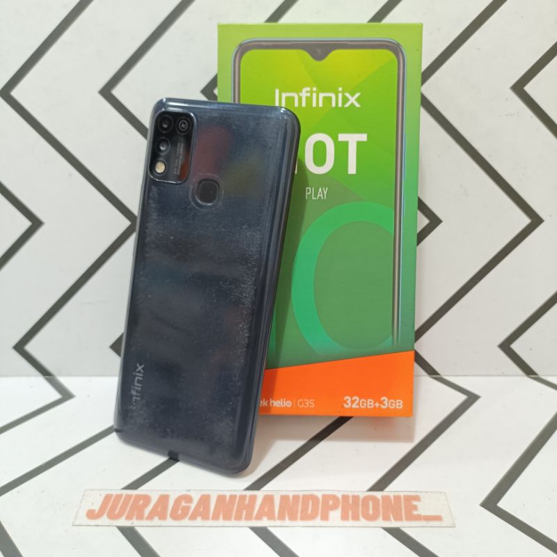 Infinix Hot 10 Play 3/32GB Hp Second Bekas - Langsung Cek Deskripsi