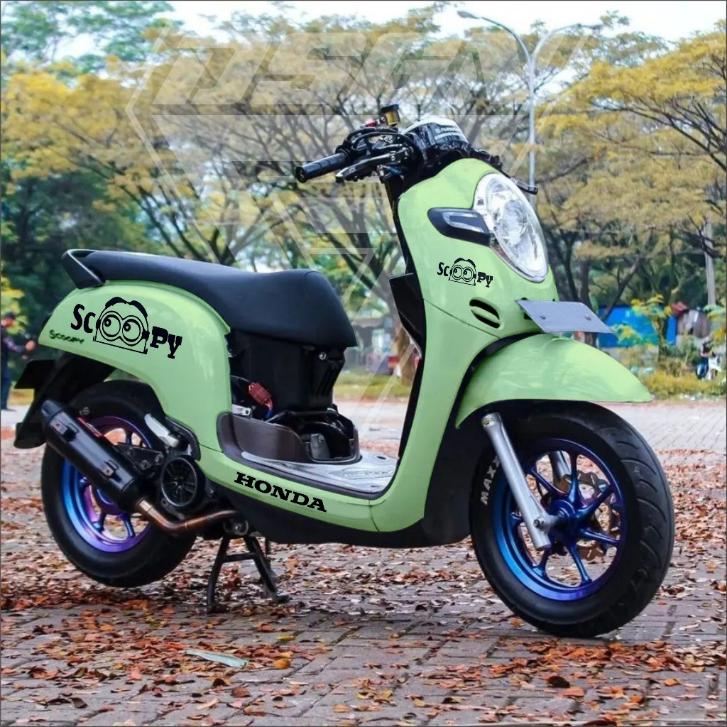 Decal Scoopy Full body Stiker scopy fi 2017 2018 2019 2020 simpel minion