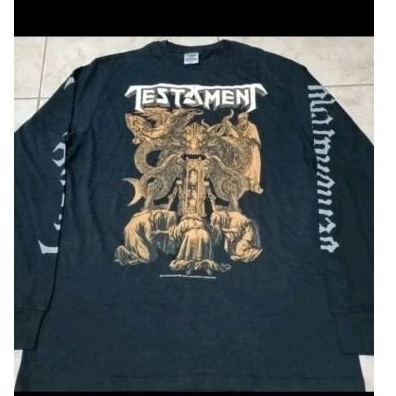 Kaos Band Testament - Democrasi, Undying Lisensi Size Large LS