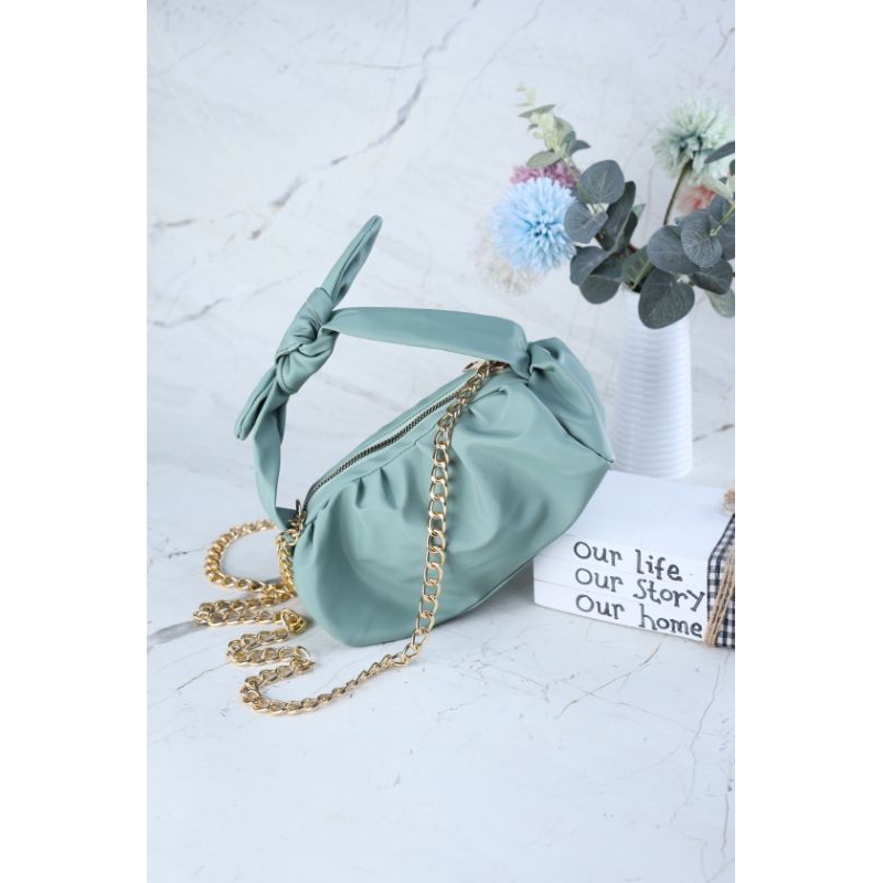 SLING BAG,TAS RANTAI,TAS HANDMADE,HAND BAG, TAS SELEMPANG,TAS SLING BAG RANTAI| ZEA BAG by RS