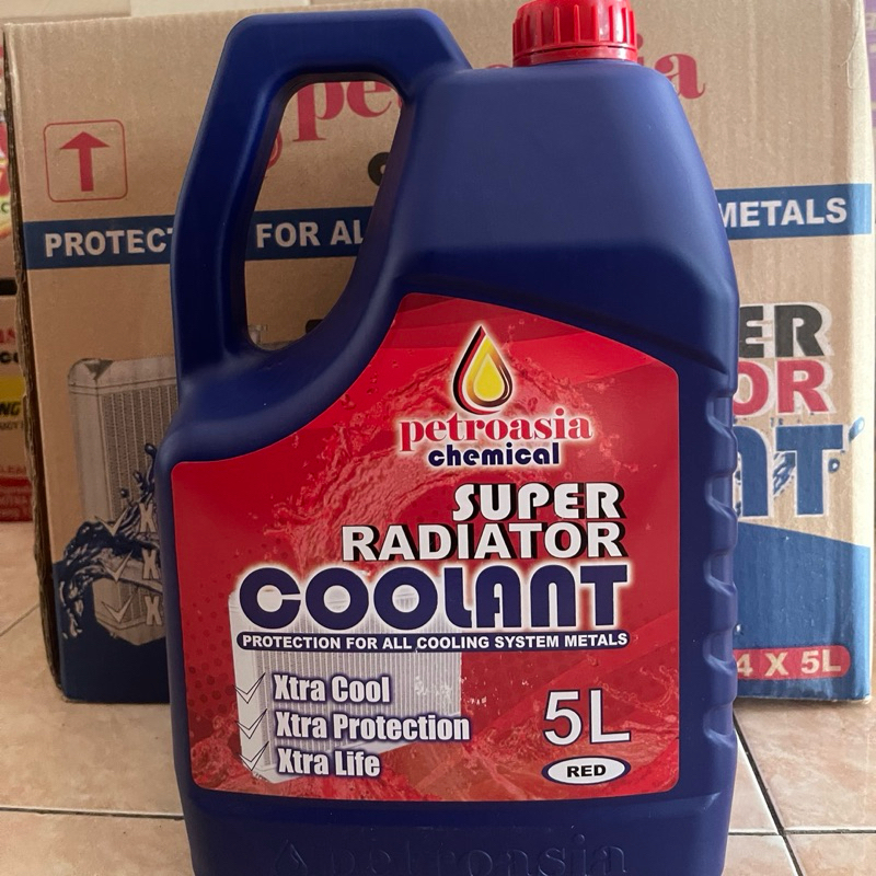 Petroasia Super Radiator Coolant 5L Red (Mobil)