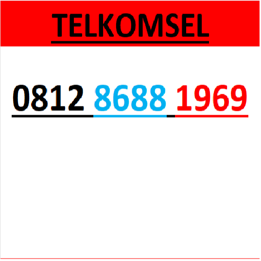 nomor cantik simpati TELKOMSEL seri tahun 1969 murah lengkap w1105