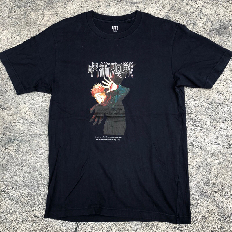 uniqlo x jujutsu kaisen tee