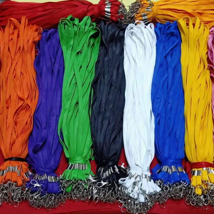 

Tali id card lanyard kait tebal isi /50pcs