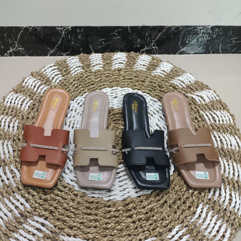 Sandal Slop  Wanita Sandal Slop Import Sandal Slop terbaru sandal wanita murah