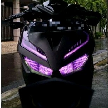sticker alis vario 150 new / variasi lampu montor