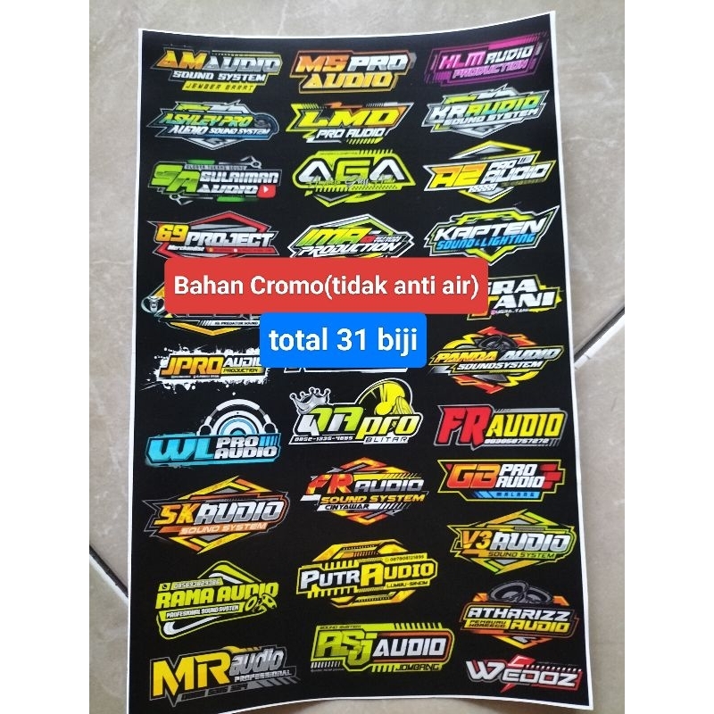 

STIKER SOUND | STIKER AUDIO | STIKER SOUNDSYSTEM | STIKER PACK | STIKER 1 LEMBAR | STIKER VYNIL | STIKER ANTI AIR