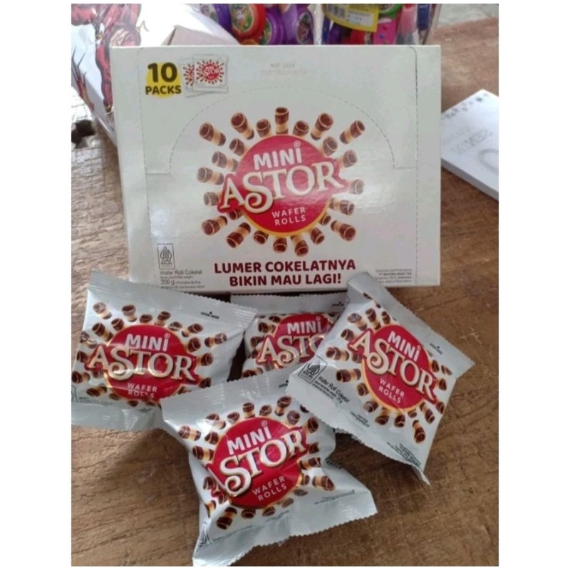 

MINI ASTOR COKLAT ( HARGA 1 BOX )