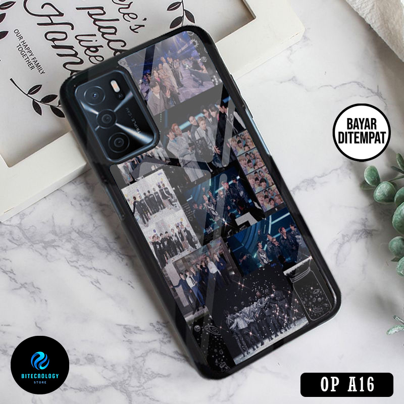 [COD]Promo Case Oppo A16 A15 A16e Terbaru Gambar Motif BTS Aesthetic Black Casing Hp Bisa Type Lain 
