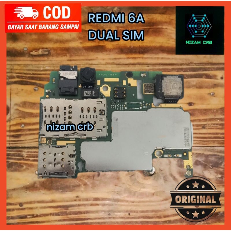 Mesin XIAOMI Redmi 6A Dual SIM Normal Original Bergaransi