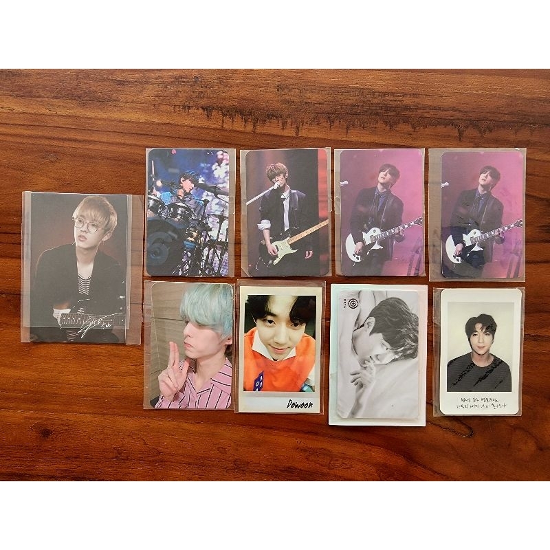 DAY6 Photocard PC Taiwan Thailand, Brass Badge Jae, Pola TBM Sungjin, Memcard SG Dowoon