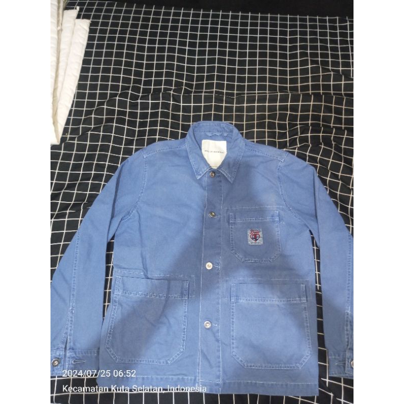 deus work jacket denim