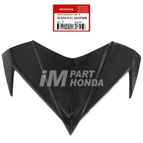 [53204-KVL-N00FMB] COVER / VISOR BATOK LAMPU DEPAN SUPRA X 125 KARBU LAMA OLD BATMAN 2007 2008 2009 