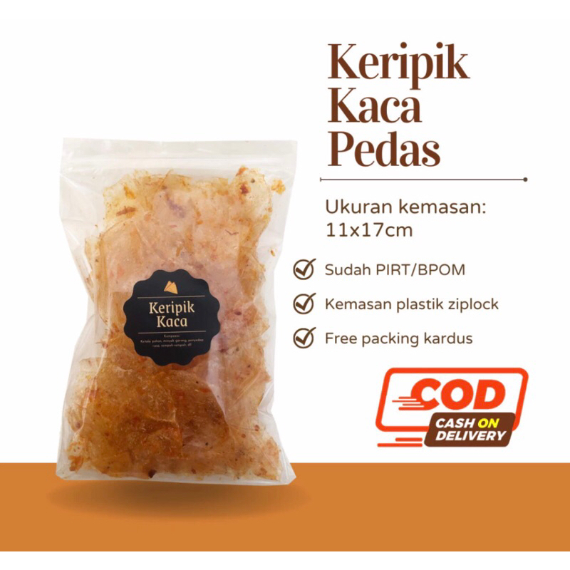 

keripik kaca pedas