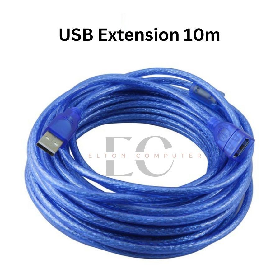 Kabel Sambungan USB Cable USB Extension 10m / Cable USB Extension 10 Meter / Kabel USB Extension 10M