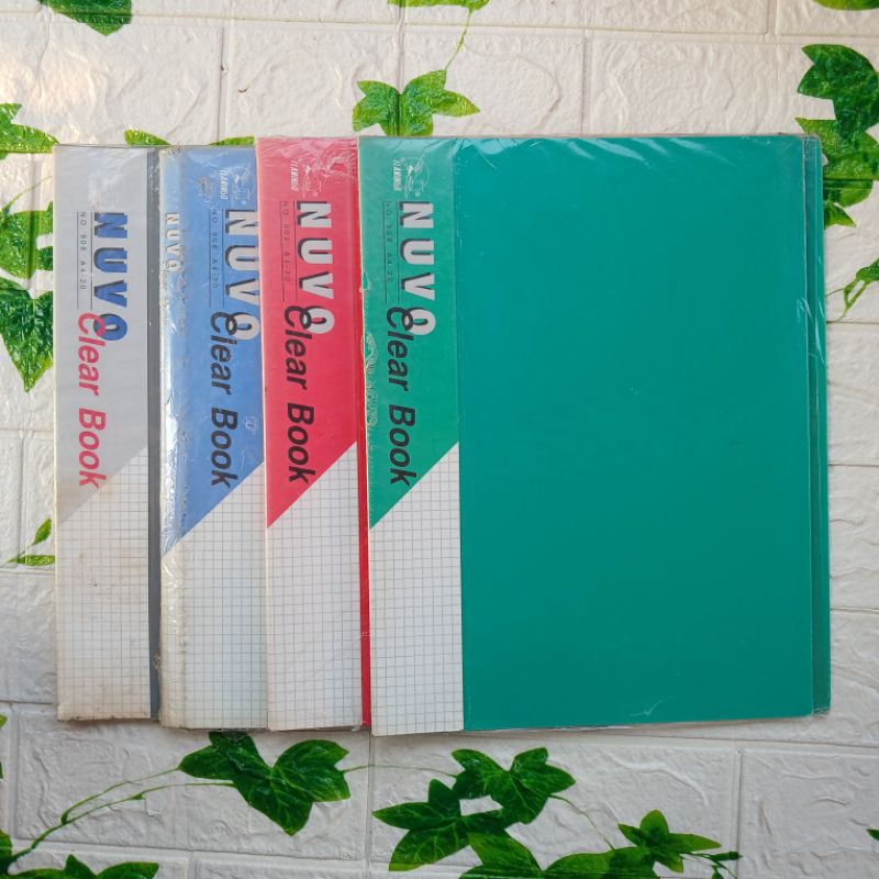 

FLAMINGO Nuvo Clear File Holder No 908A4-20P Ukuran A4 isi 20 Pockets