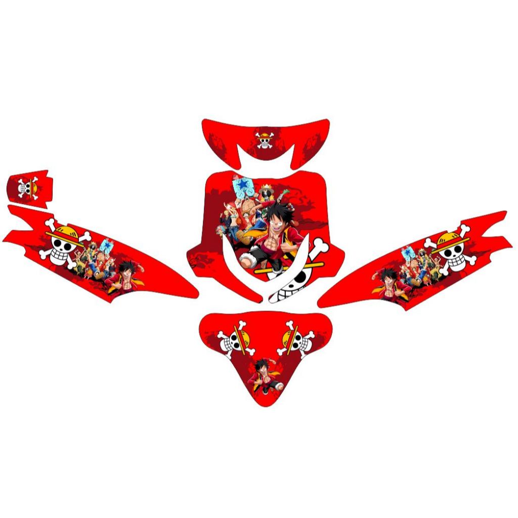 Decal Mio Smile Full Body Stiker Full Body Motor Mio Sporty  - Smile  - One Piece 2