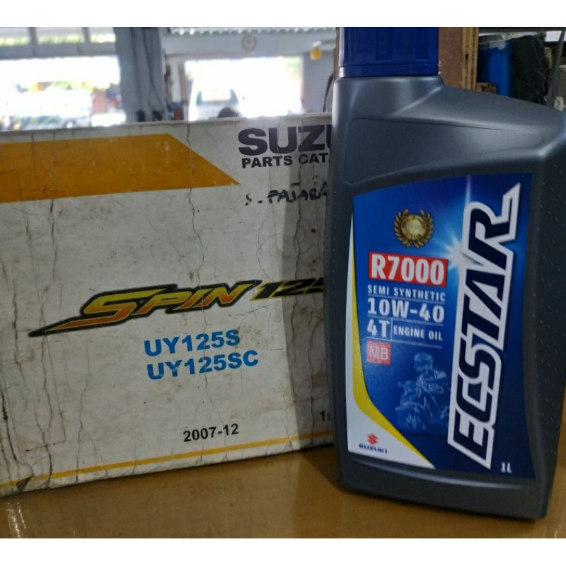 Oli Ecstar R7000 MB 10W-40 1 Liter Spin Skywave Hayate Skydrive