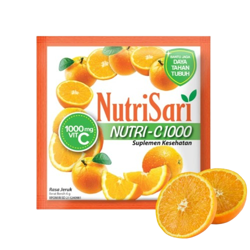 

Bravo Supermarket Tulungagung - NutriSari NUTRI C1000 Jeruk 10 Sachet - Minuman Vitamin C 1000