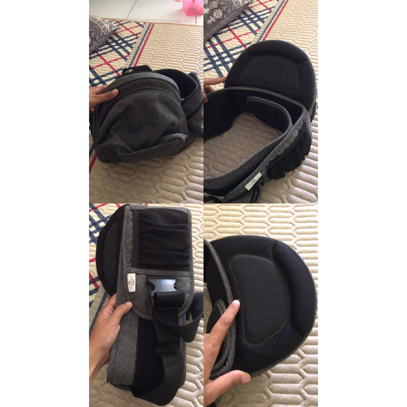 preloved hipseat only , brand polban warna abu black seperti digambar