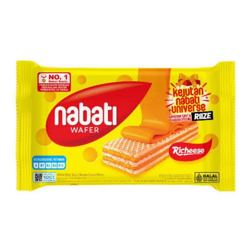 

Richeese Nabati Wafer 43 Gram