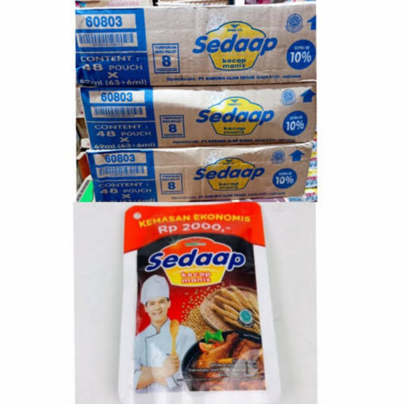 

sedap kecap 65ml isi 48 pcs perdus