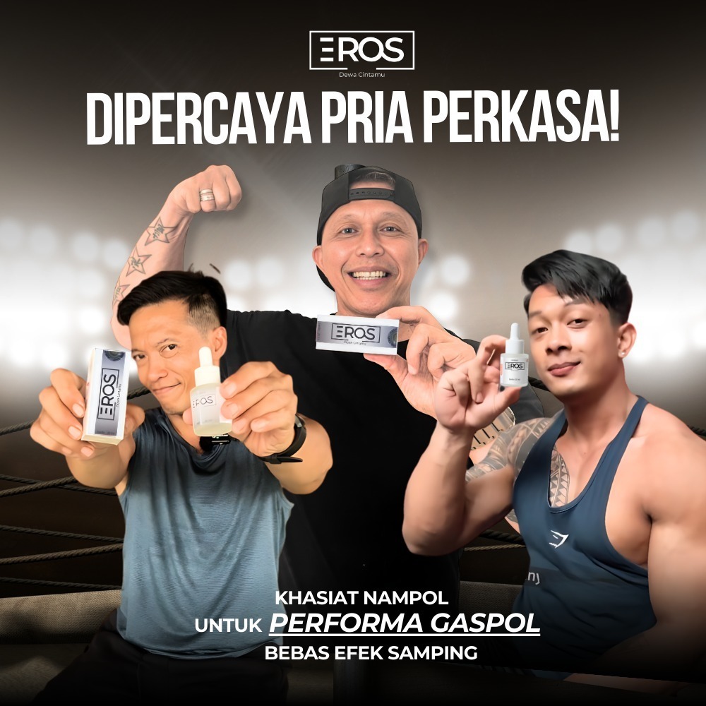 EROS Tetes Pria Perkasa Original Eros Dewa Cintamu