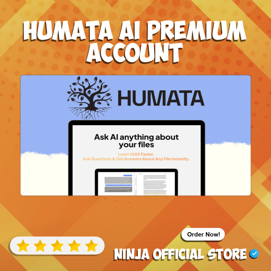 Akun Humata AI Premium Humata.AI Chat PDF iOS Android iPhone Bergaransi All Devices