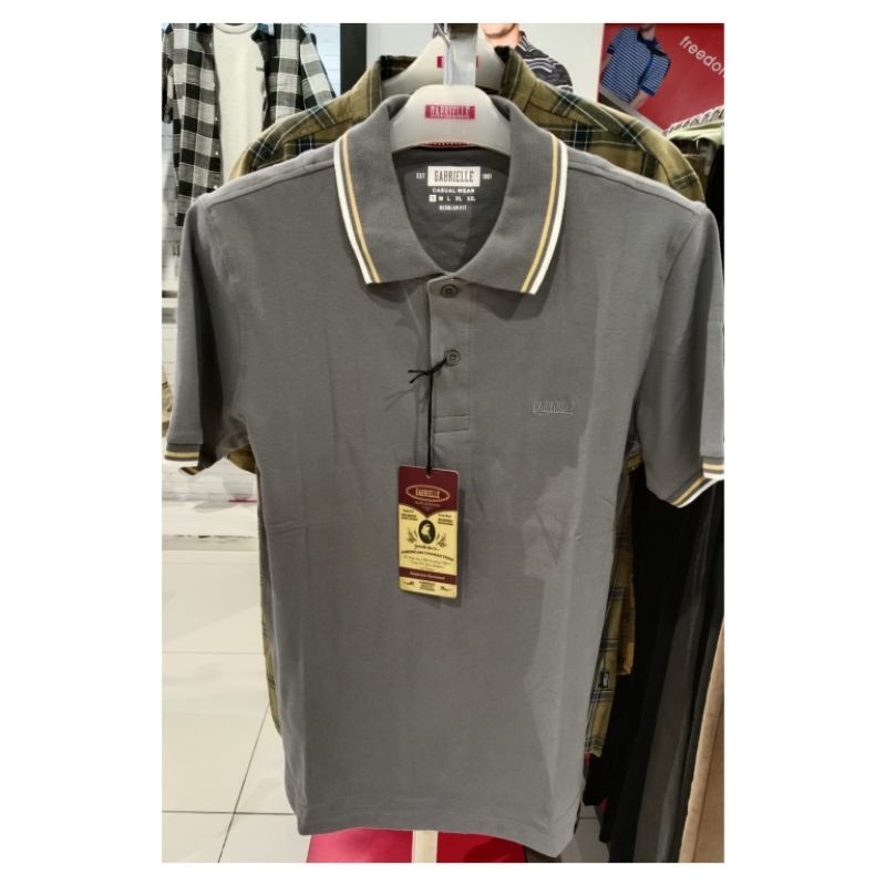 Kaos Gabrielle casual original mens polo shirt BAFC336H0324S Kaos pendek berkerah pria kaos polo pri