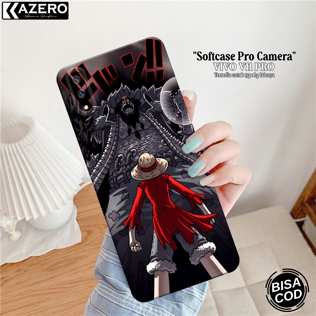 Case Hp VIVO V11 PRO Terbaru - Case Anime - Soft Macaron Pro Camera - Softcase VIVO V11 PRO Terbaru 