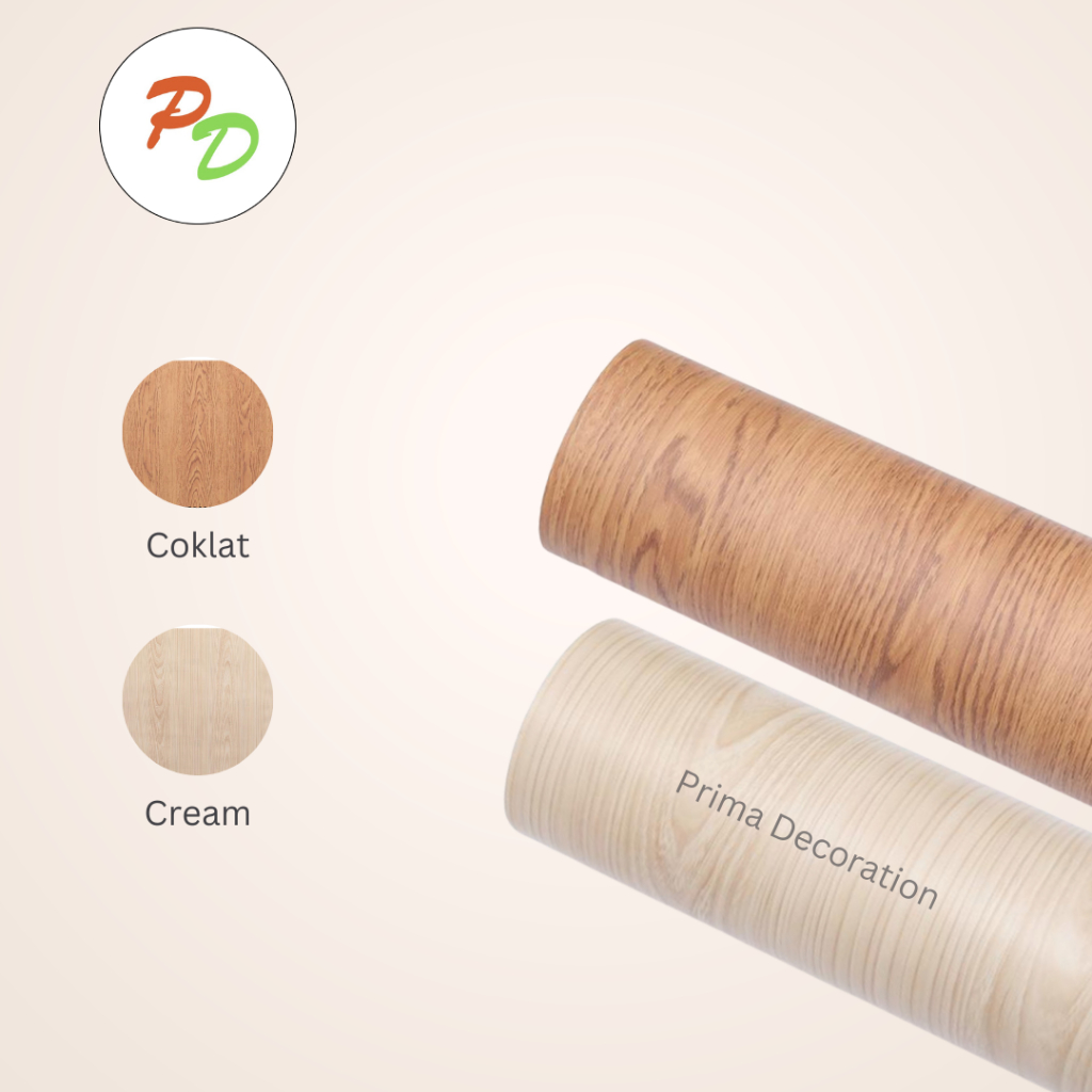 Decosheet Sticker PVC HPL Pelapis Meja Lemari Furniture Dinding Kayu