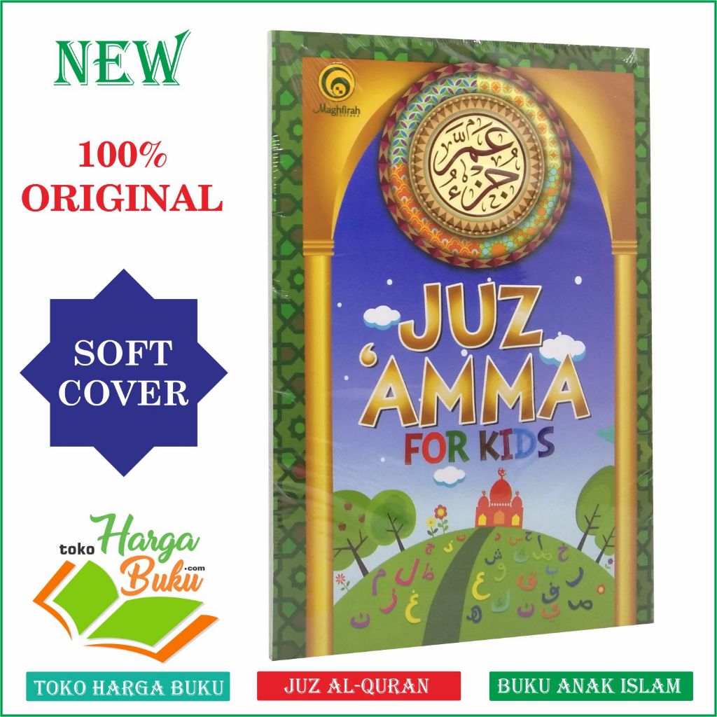 Foto Juz Amma For Kids Terjemah Tajwid Warna Waqaf FULL COLOR Ukuran A5 Juz 30 Buku Anak Islam Maghfirah