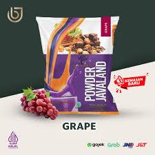 

Bubuk minuman Rasa Buah Anggur 1kg By javaland Grande