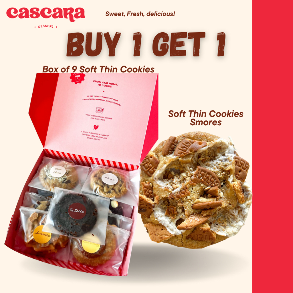 

Cascara Cookies - Promo Buy 1 Fudgy Brownies Soft Cookies Get 1 Soft Baked Cookies Ramadhan Hampers