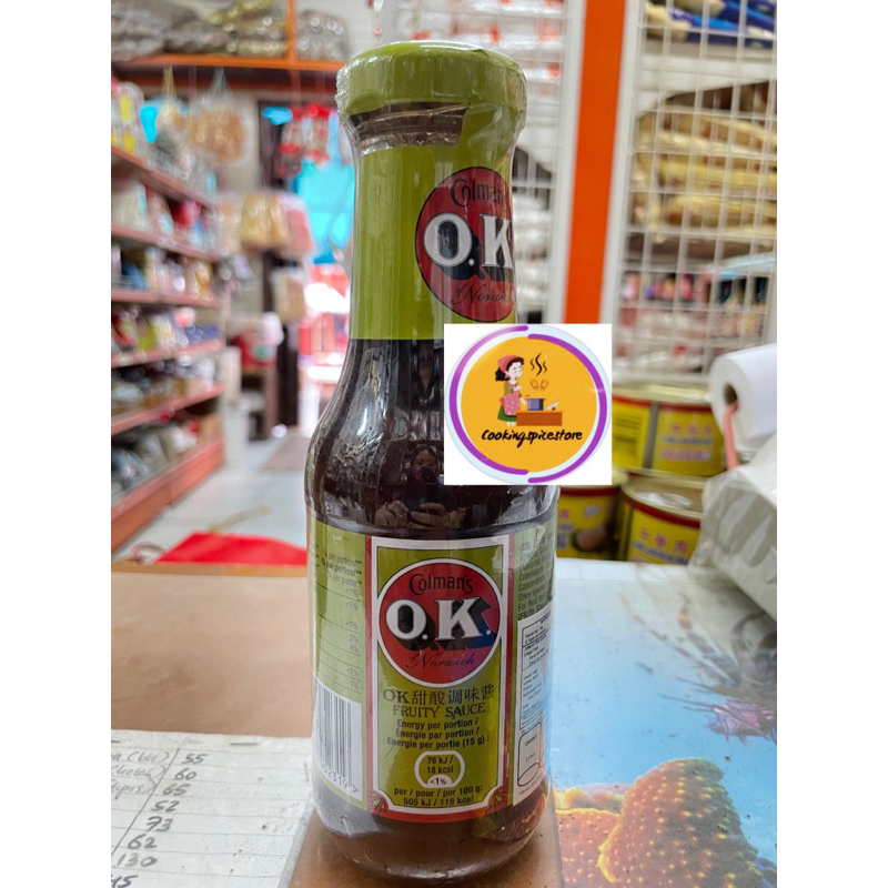 

Colman's OK Fruity Sauce 335gr