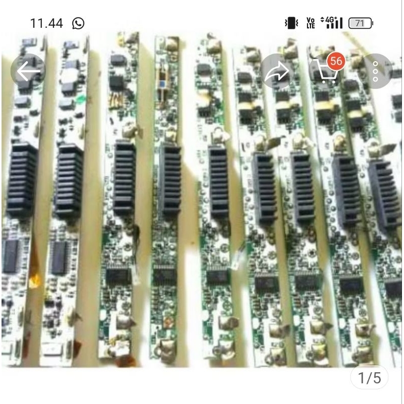 BMS Baterai Laptop Bekas 18650 Kondisi Gambling Original