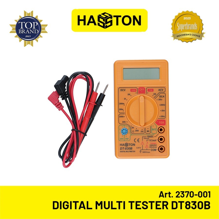 HASSTON PROHEX -  Multi Tester Digital DT830B / Digital Multitester (2370-001)
