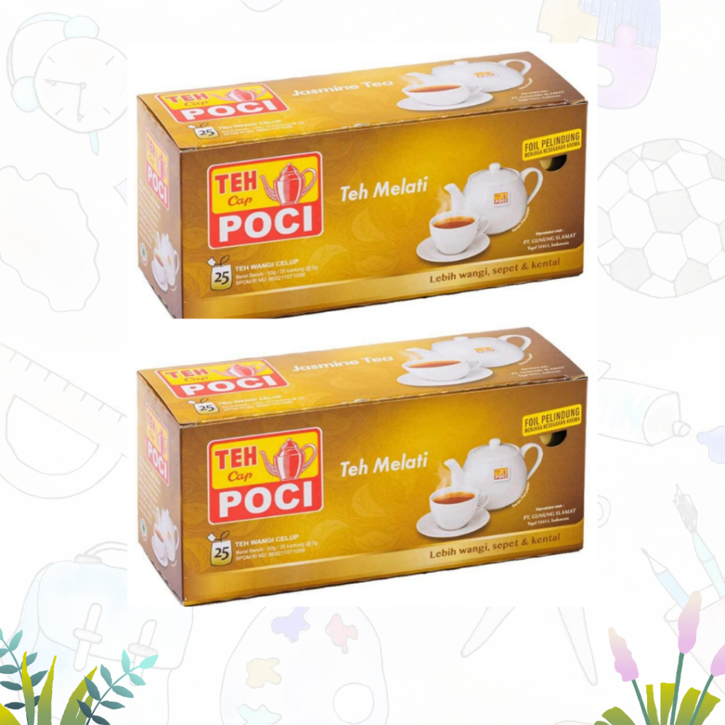 

Teh Celup l Teh Poci Jasmine 25x2gr (1Box)