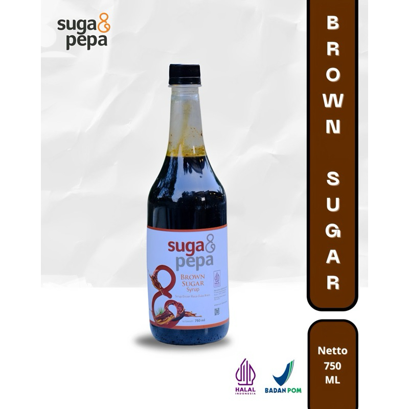 

Suga&Pepa Syrup Brown Sugar/Gula Aren 750 ML